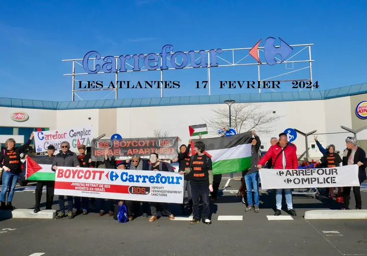 BDS action Carrefour